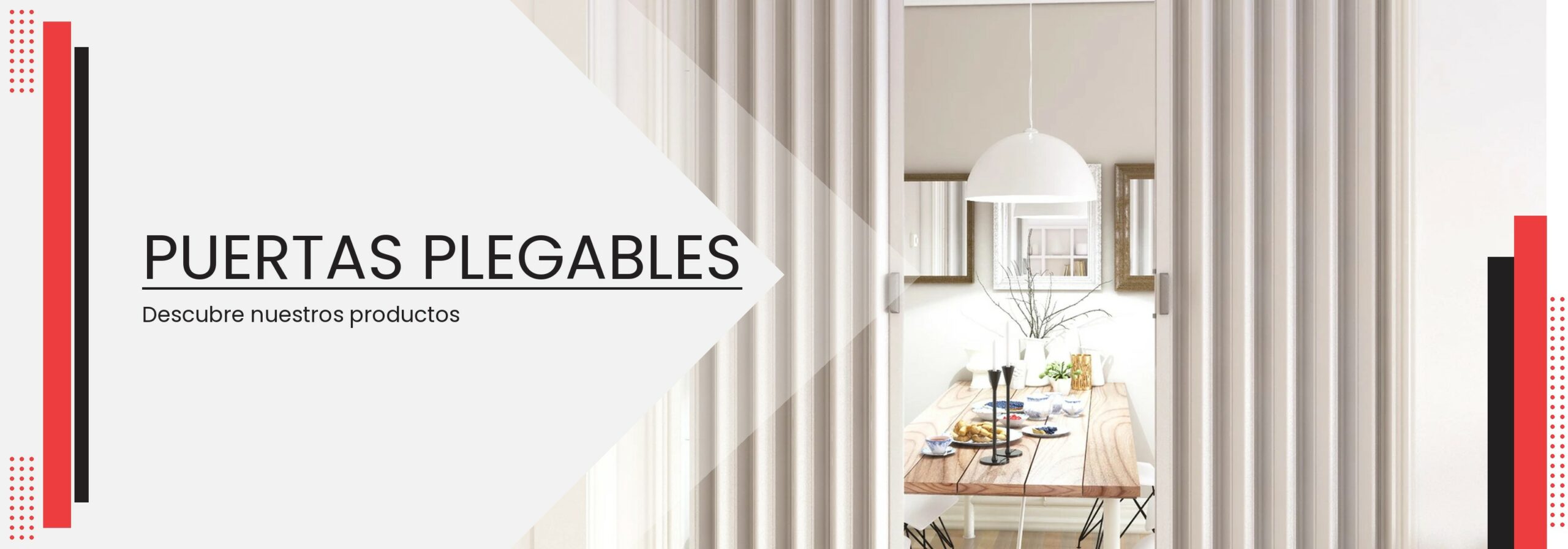 Puertas plegables